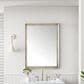 James Martin Vanities Glenbrooke 30" Rectangular Mirror in Whitewashed Oak, , large