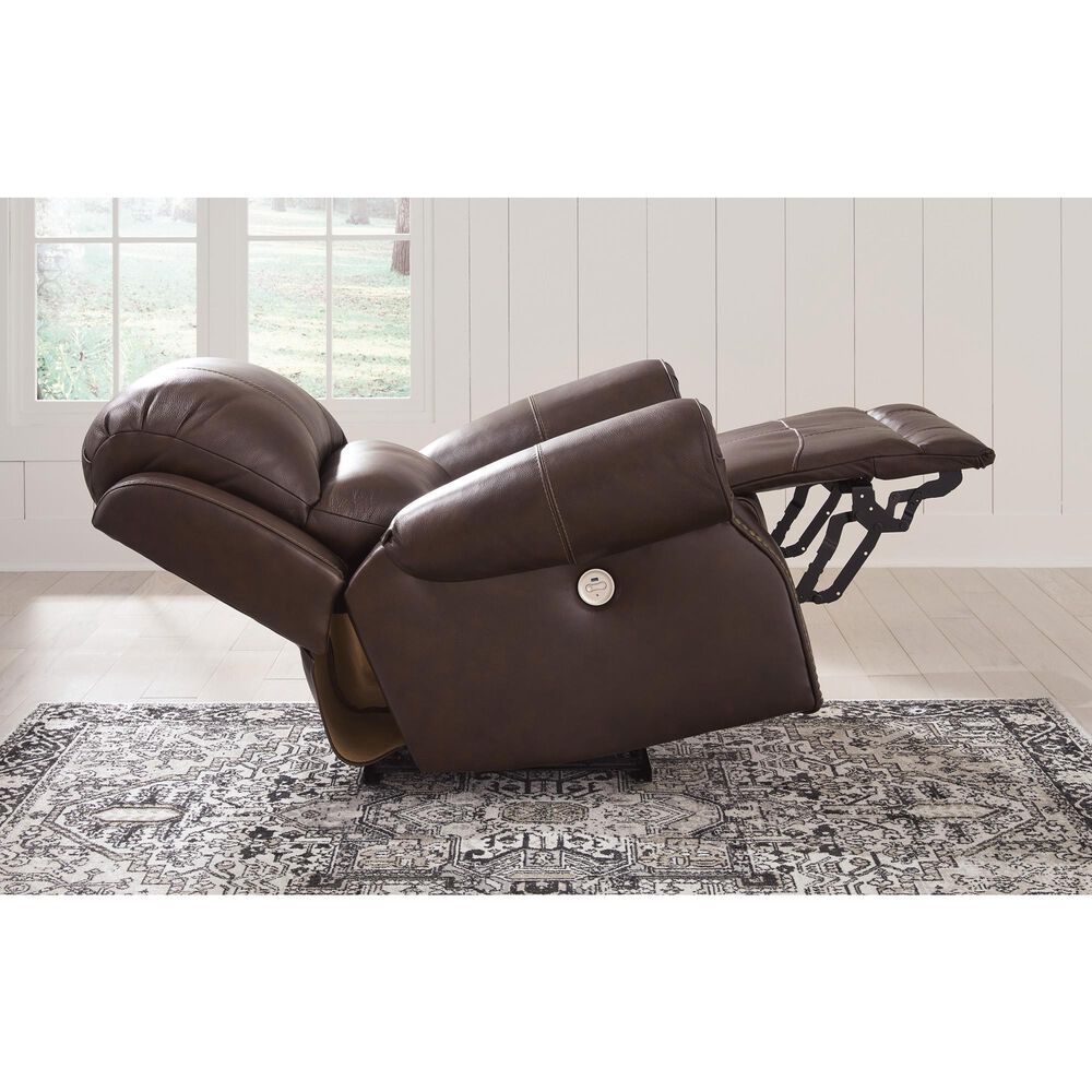Ashley Freyeburg Power Recliner in Walnut, , large