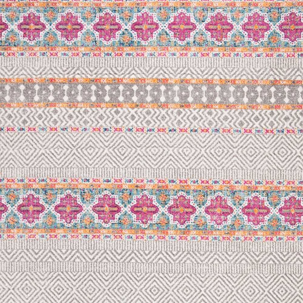 Safavieh Madison MAD797F 2&#39;3&quot; x 10&#39; Grey and Ivory Runner, , large