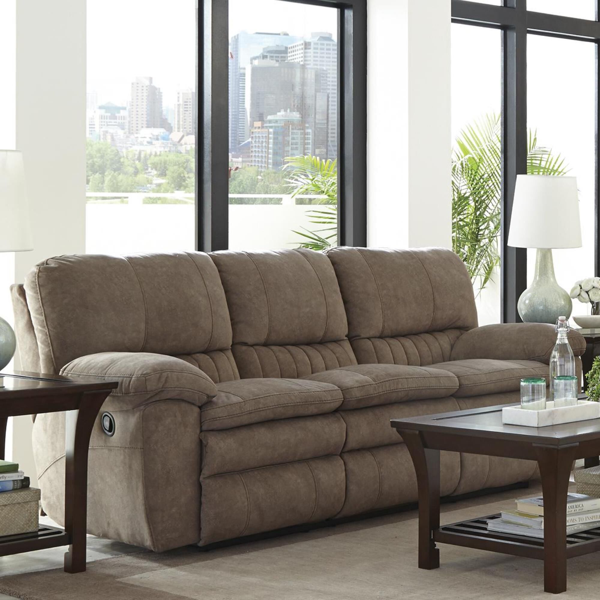 Catnapper reyes lay flat reclining sofa sale