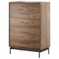 BDI LINQ 4-Piece King Bedroom Set in Natural Walnut, , large