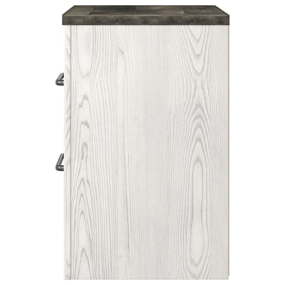 Ashley Gerridan 4-Piece Queen Bedroom Set in White and Gray, , large