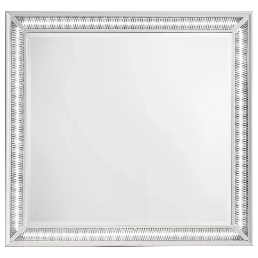 New Heritage Design Stardust Dresser Mirror in White, , large