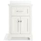 Kohler Charlemont 24" Single Bathroom Vanity in White with 3 cm White Quartz Top and Rectangular Sink, , large