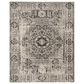 Safavieh Evoke EVK260T 10" x 14" Ivory and Black Area Rug, , large