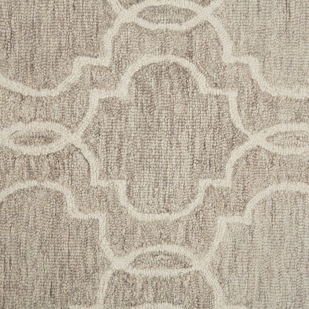 Feizy Belfort 8&#39; x 10&#39; Light Gray Area Rug, , large