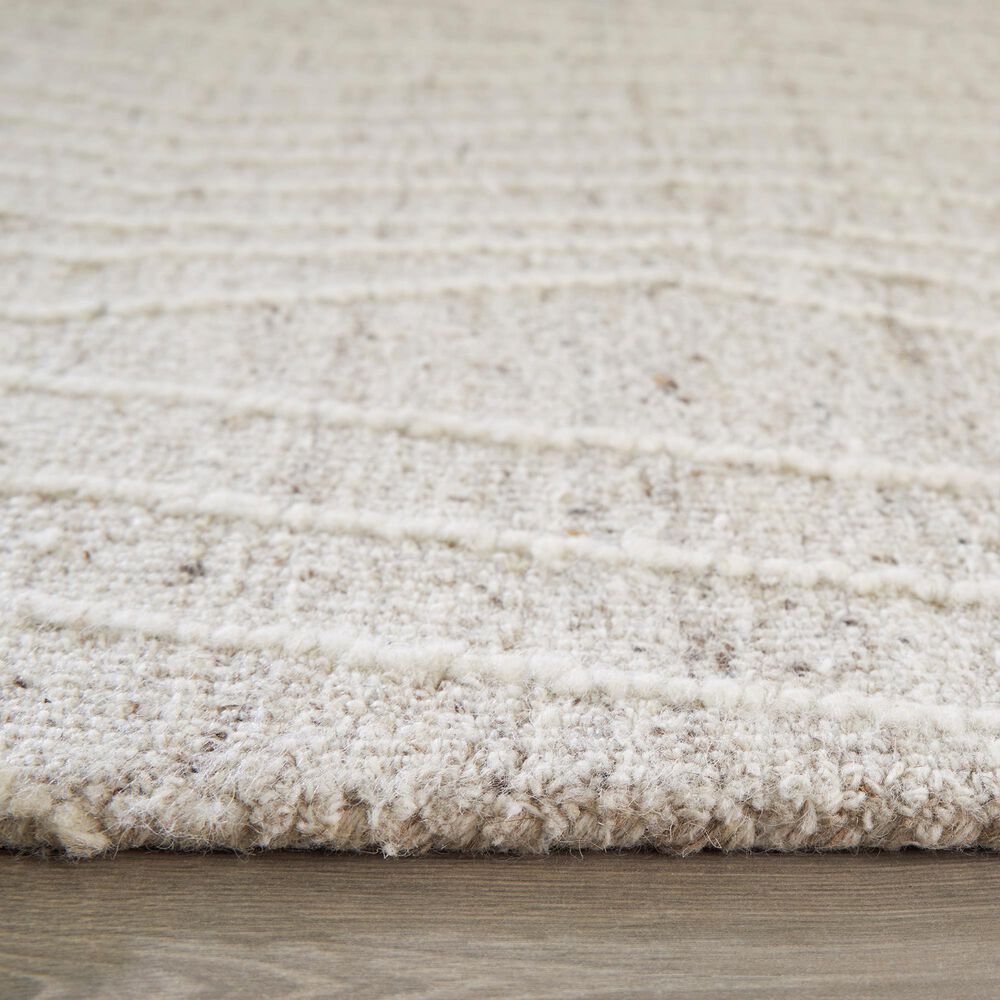 Ashley Varahill 5&#39; x 7&#39; Gray and Ivory Area Rug, , large