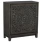 Linon Home Decor Grace Cabinet in Dark Grey, , large