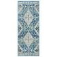 Safavieh Madison MAD616N 2"3" x 6" Navy and Creme Runner, , large