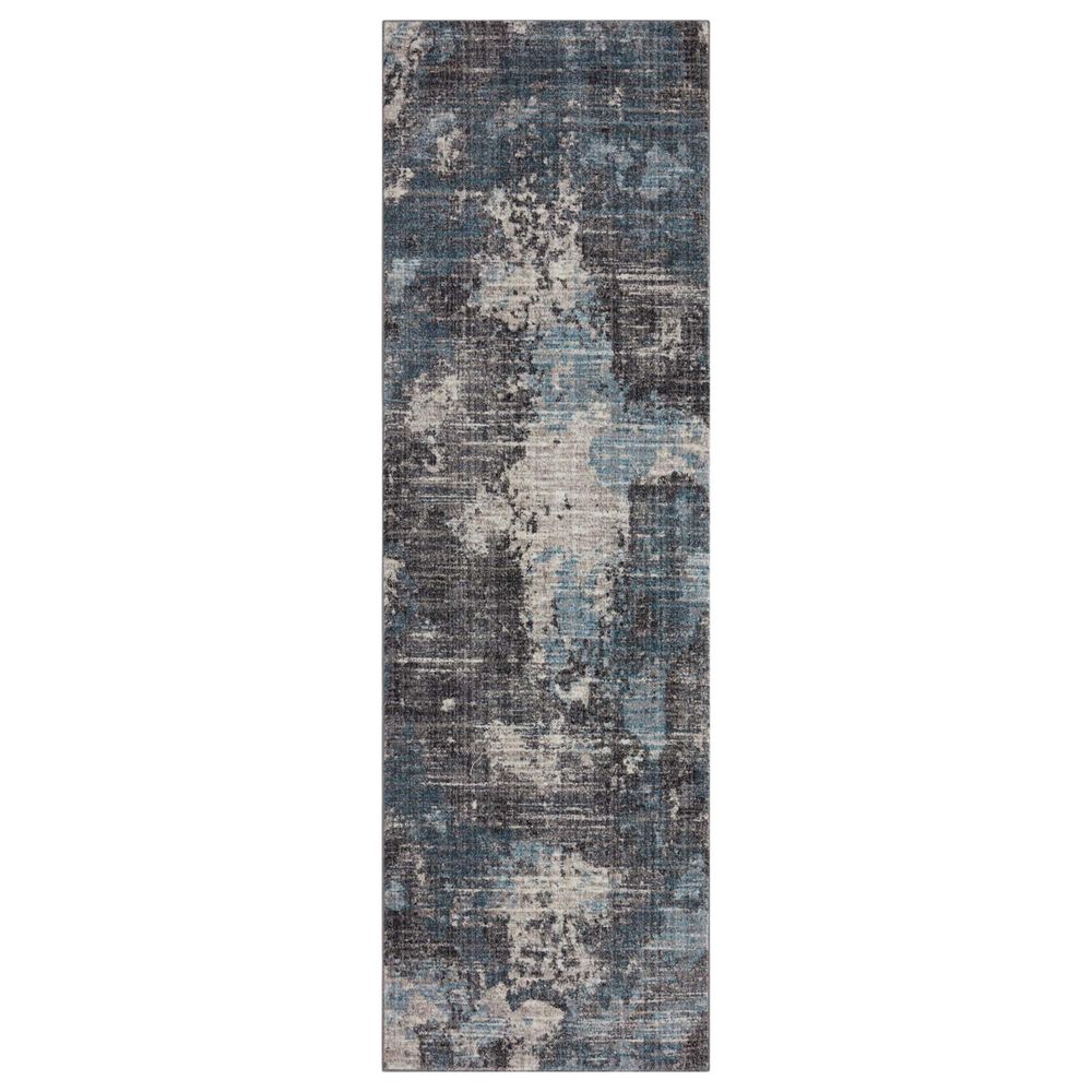 Loloi II Samra SAM-05 2"7" x 10" Dove and Sky Runner, , large