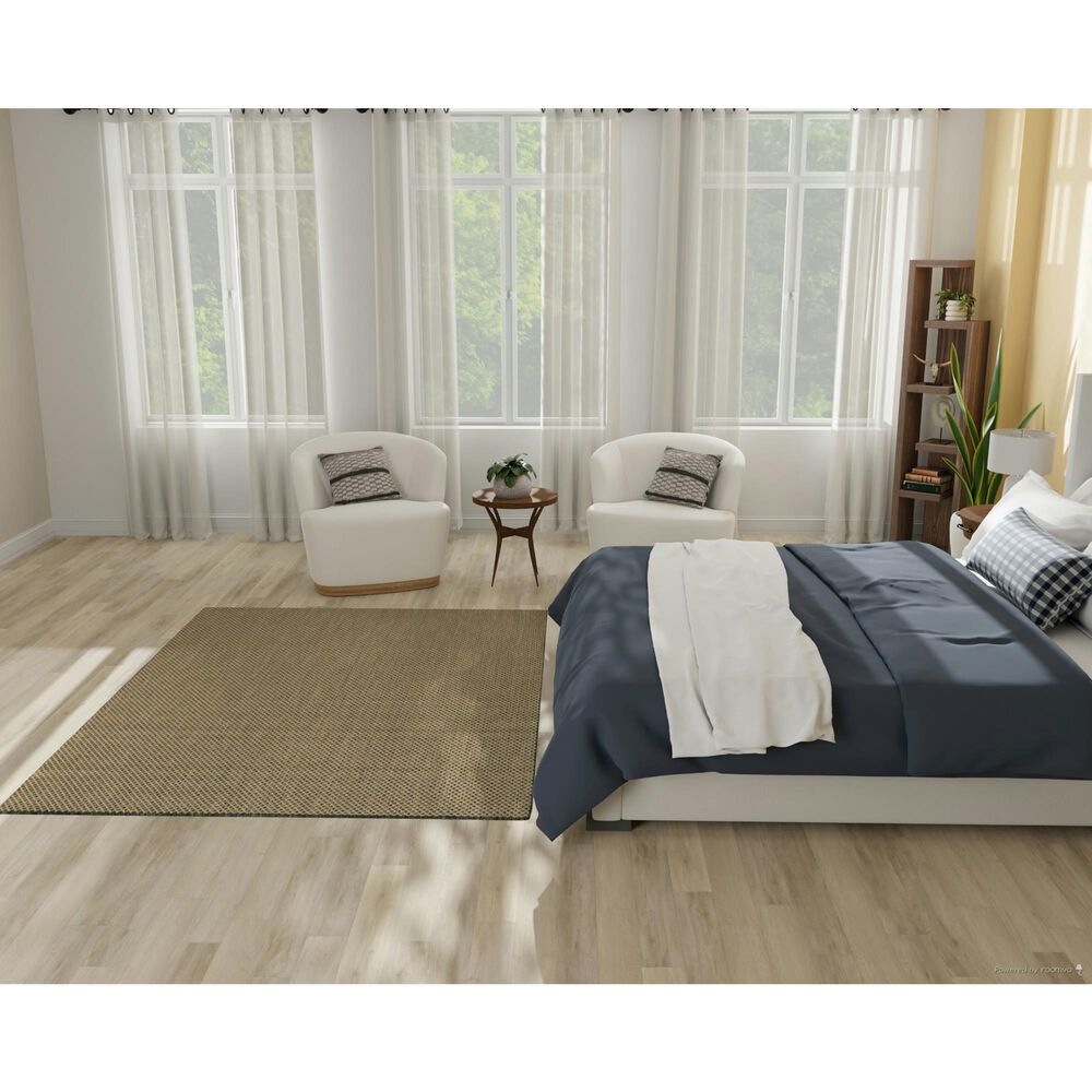 Nourison Courtyard Green 5&#39; x 7&#39; Indoor/Outdoor Area Rug, , large