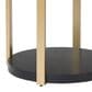 Ashley Shylore Occasional Table Set in Black and Brass (Set of 3), , large