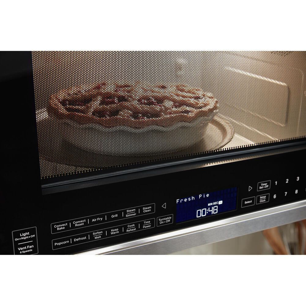 KitchenAid 1.9 Cu. Ft. Over-the-Range Convection Microwave with Air Fry Mode in Stainless Steel, , large