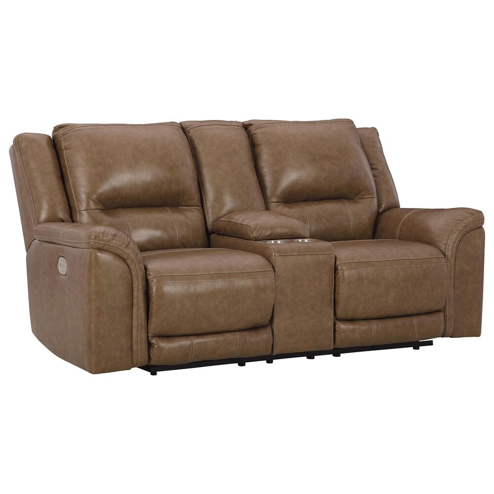 Ashley Trasimeno 3-Piece Power Reclining Living Room Set in Caramel, , large