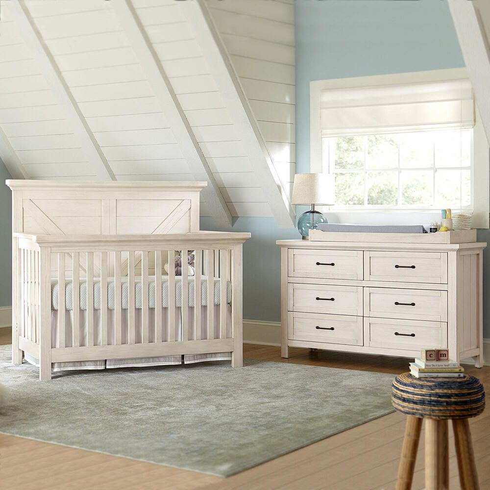 Eastern Shore Westfield 6-Drawer Dresser in Brushed White, , large