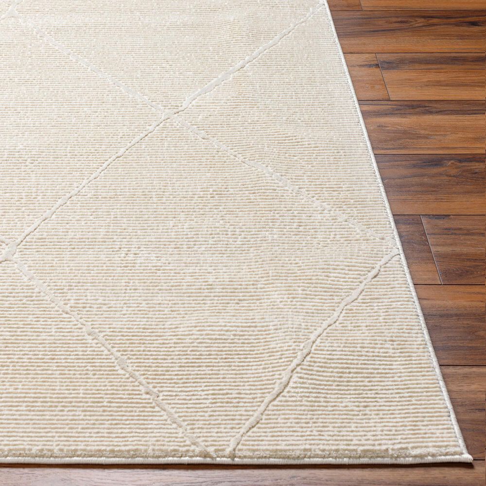 Surya Alder ALD-2300 1&#39;11&quot; x 3&#39;9&quot; Cream and Ivory Area Rug, , large