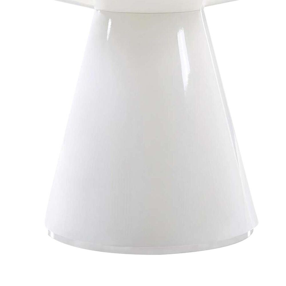 Moe&#39;s Home Collection Otago 54&quot; Round Dining Table in White - Table Only, , large