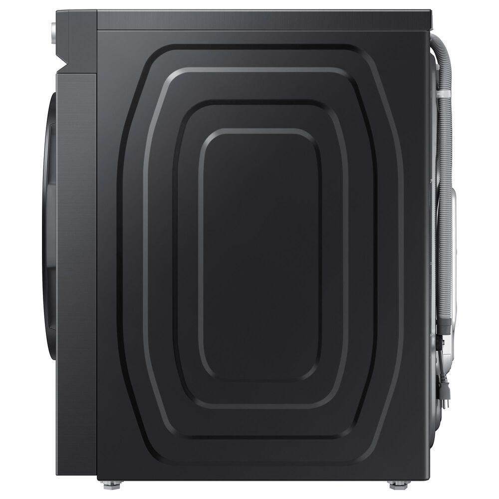 Samsung Bespoke 5.3 Cu. Ft. Front load Washer with Super Speed Wash and AI Smart Dial in Brushed Black, , large