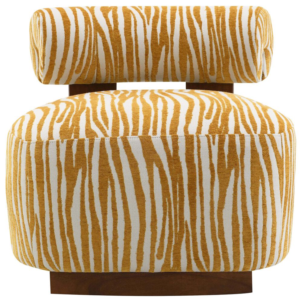 Furniture of America Orynt Accent Chair in Yellow, , large