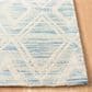 Safavieh Marbella 4" x 6" Dark Blue and Ivory Area Rug, , large