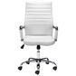 Zuo Modern Primero Office Chair in Black and Silver, , large