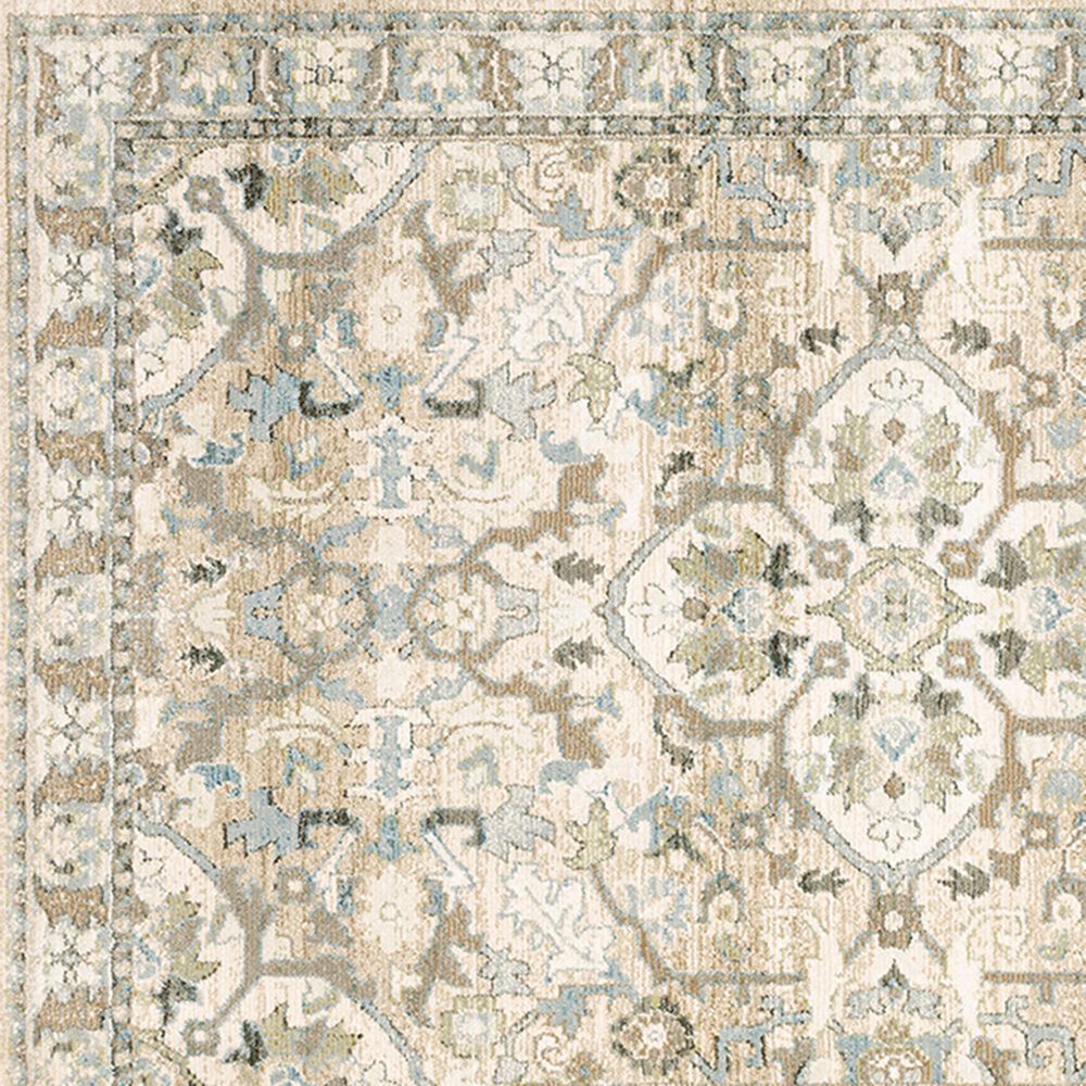 Oriental Weavers Andorra Medallion 9818G 8&#39;6&quot; x 11&#39;7&quot; Beige Area Rug, , large