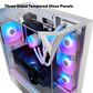 iBUYPOWER Element Gaming Desktop PC | AMD Ryzen 7 7800X3D - 32GB RAM - AMD Radeon RX 9070XT Graphics - 2TB SSD in White, , large