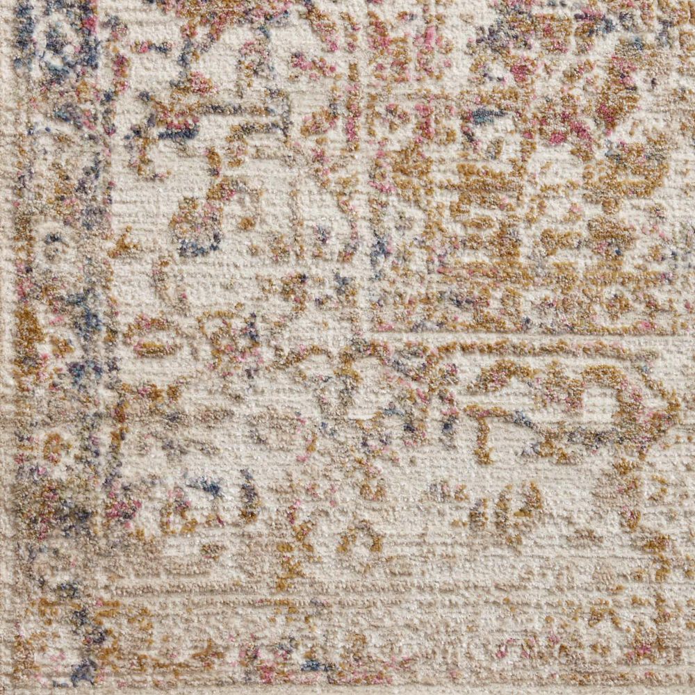Loloi Indra 2&#39;6&quot; x 10&#39; Ivory and Multicolor Runner, , large