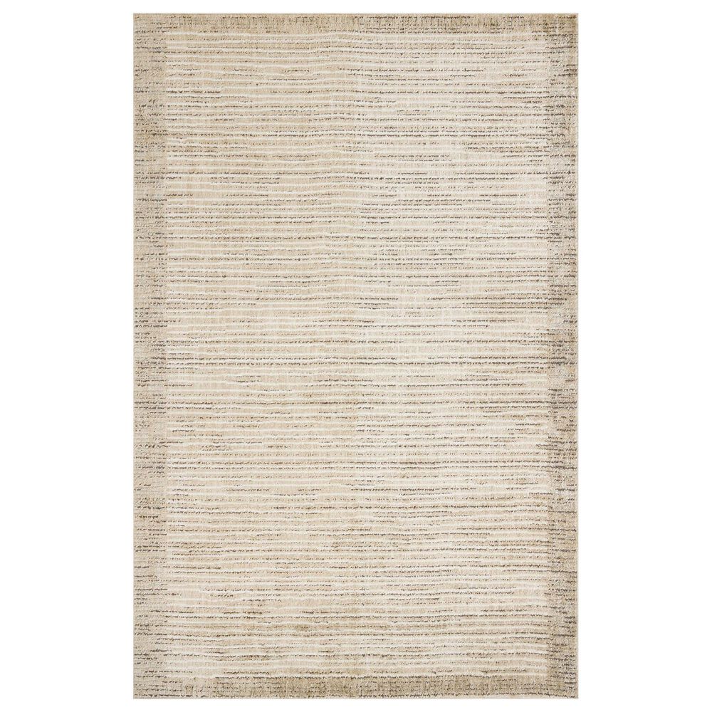 Jeremiah Brent x Loloi Bleecker Sand and Charcoal 2"7" x 10" Runner, , large