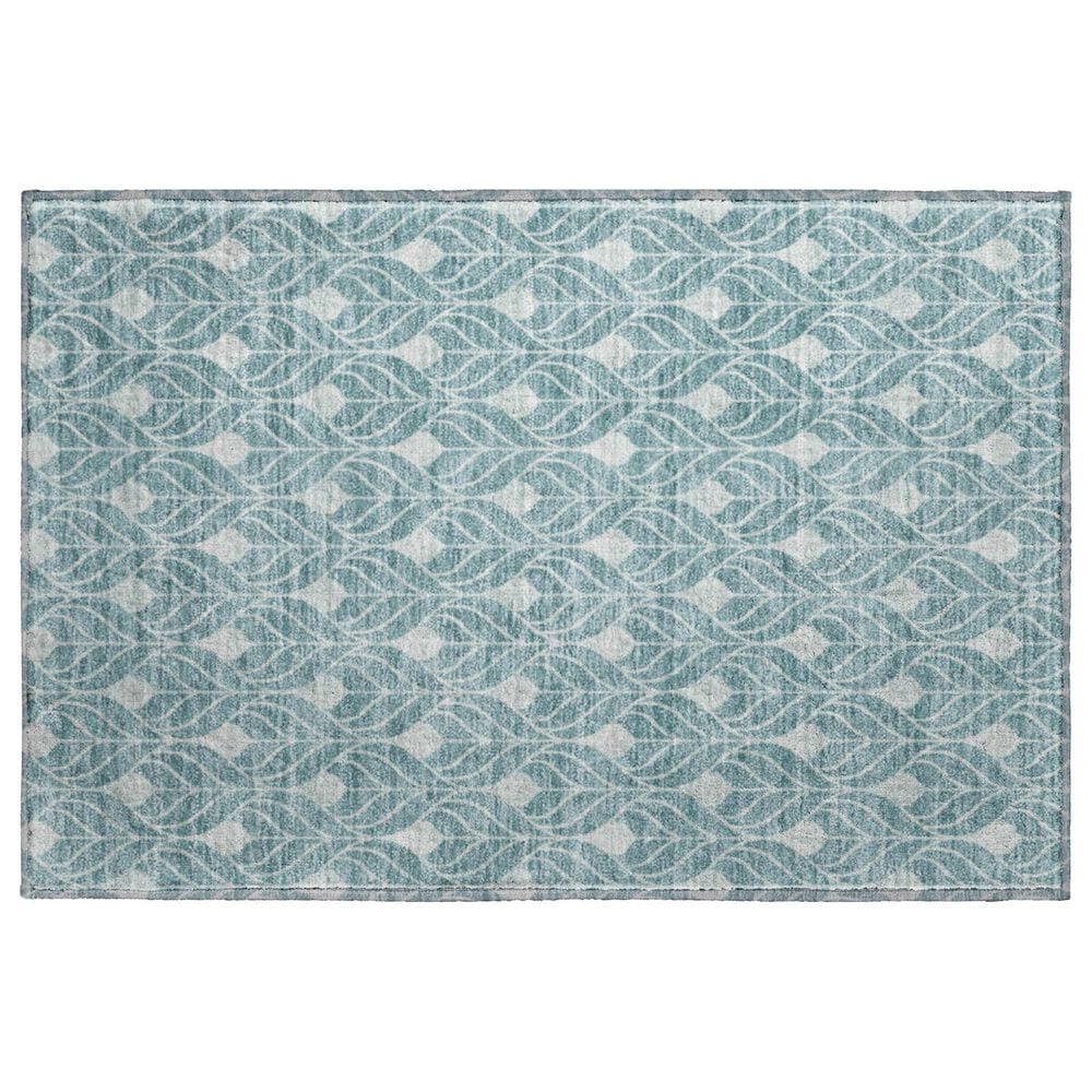 Dalyn Rug Company The Reserve TR10 Teal 2"6" x 3"10" Indoor/Outdoor Area Rug, , large