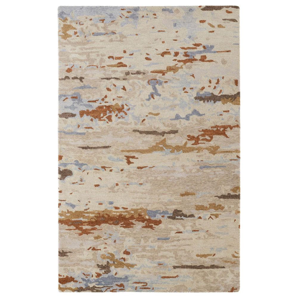 Feizy Everley 10" x 14" Ivory and Multicolor Area Rug, , large