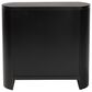 Baxton Studio Keshet 2-Door Accent Cabinet in Black, , large