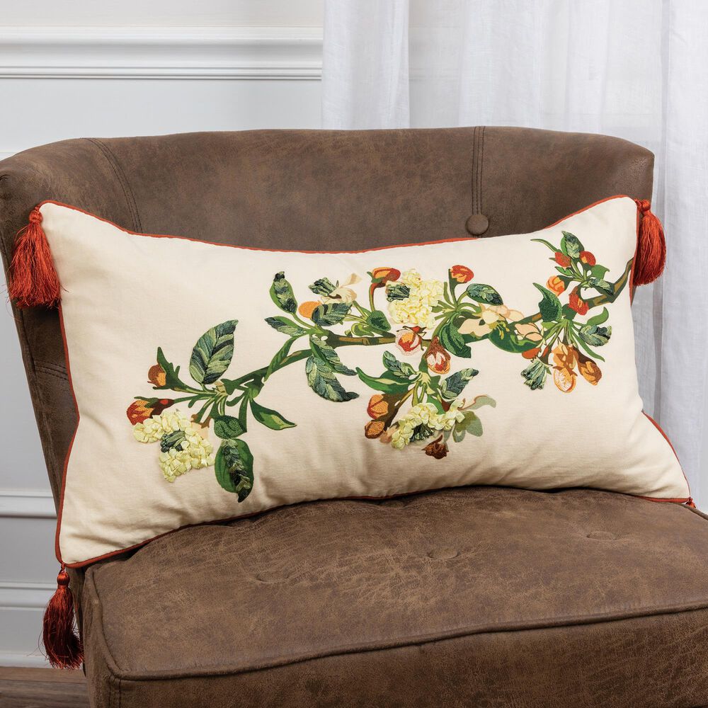 Rizzy Home Rectangle Shape 14&quot; x 26&quot; Pillow in Multi, , large