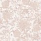 Tempaper Garden Floral Dusted Pink Peel and Stick Wallpaper, , large
