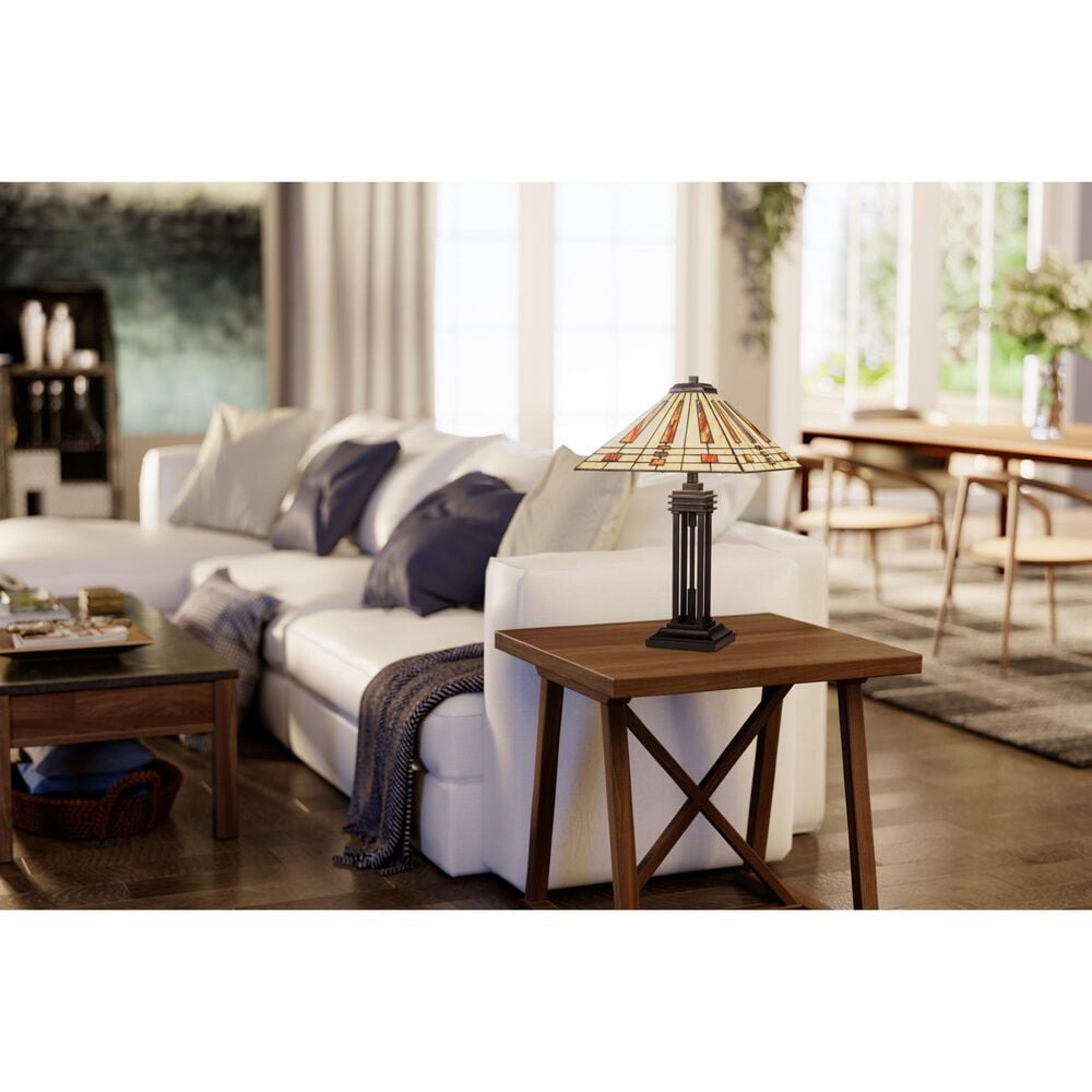Quoizel Stevie Table Lamp in Western Bronze, , large