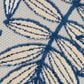 Nourison Aloha ALH18 2"3" x 10" Ivory and Navy Indoor/Outdoor Runner, , large