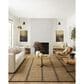 Angela Rose Colton 10" x 14" Natural and Black Area Rug, , large