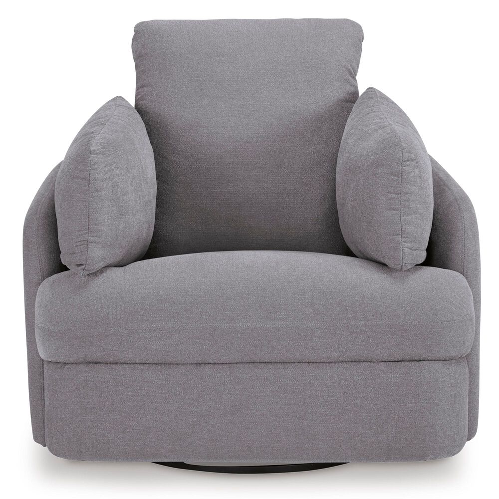 Ashley Modmax Swivel Glider Recliner in Granite, , large