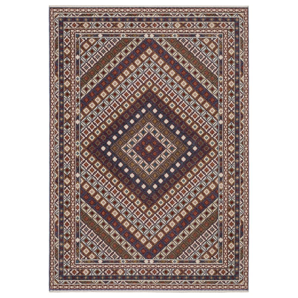 Oriental Weavers Hastings HA08B Multicolor 7'10" x 10'10" Area Rug, , large