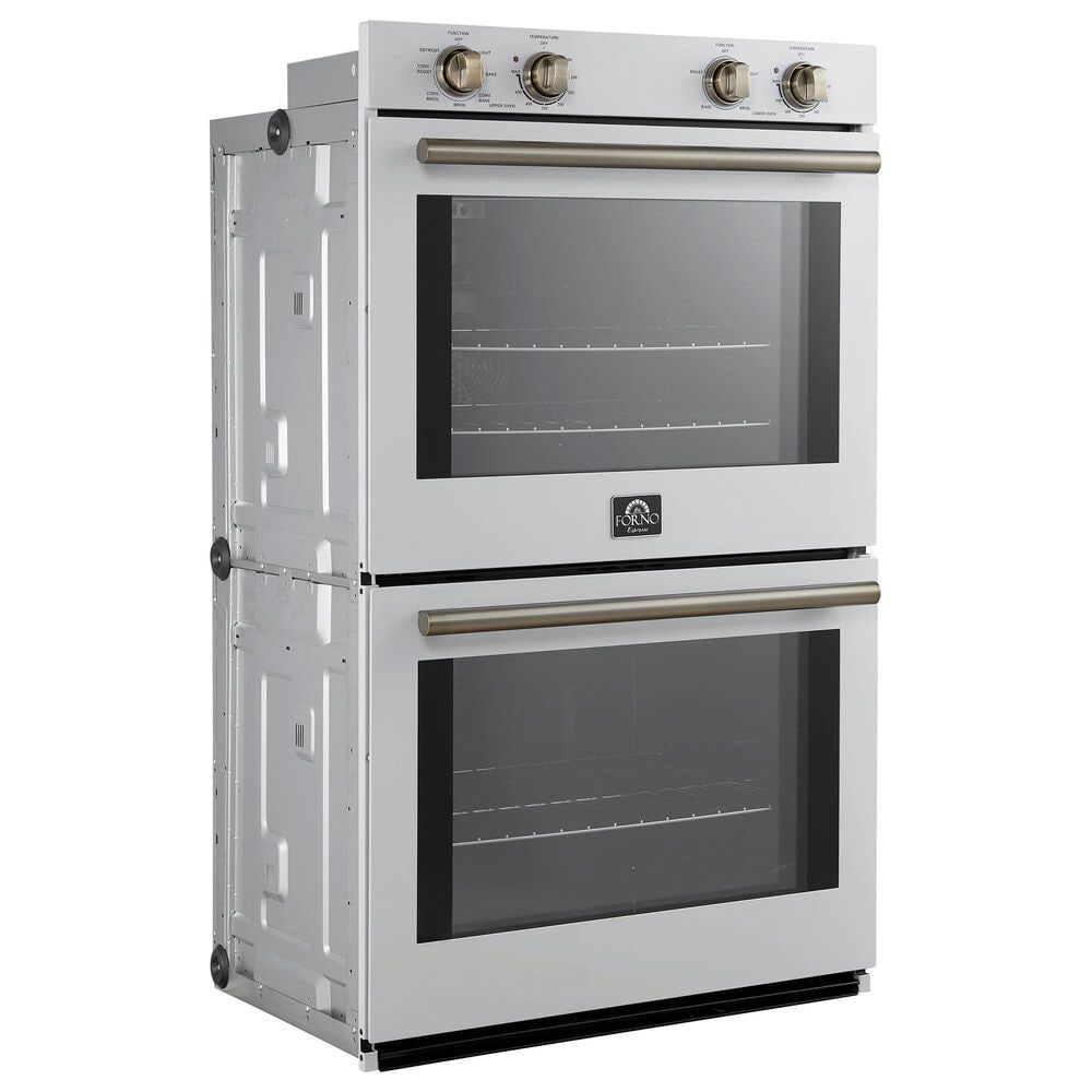 Forno Vomero 30" Double Electric Wall Oven in White, , large