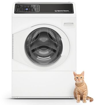 Speed Queen 3.5 Cu. Ft. Right Hinge Front Load Washer in White, , large