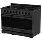 Thor Kitchen Gordon Ramsay 6.8 Cu. Ft. Professional Natural Gas Range with Pro-Style Knobs in Black, , large