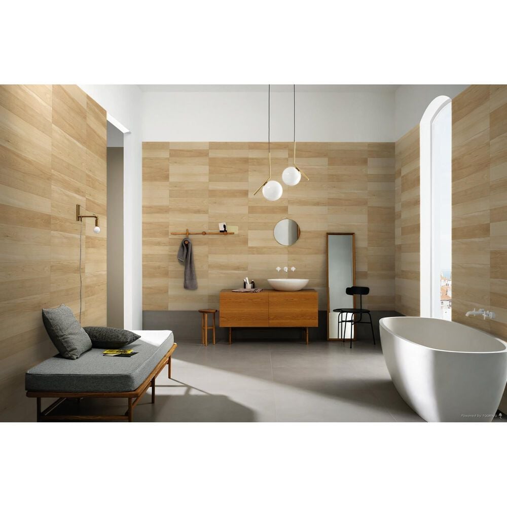 Marazzi Treverksoul Neutral 4&quot; x 21&quot; Porcelain Tile, , large