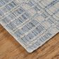 Feizy Odell 10" x 14" Blue and Silver Area Rug, , large
