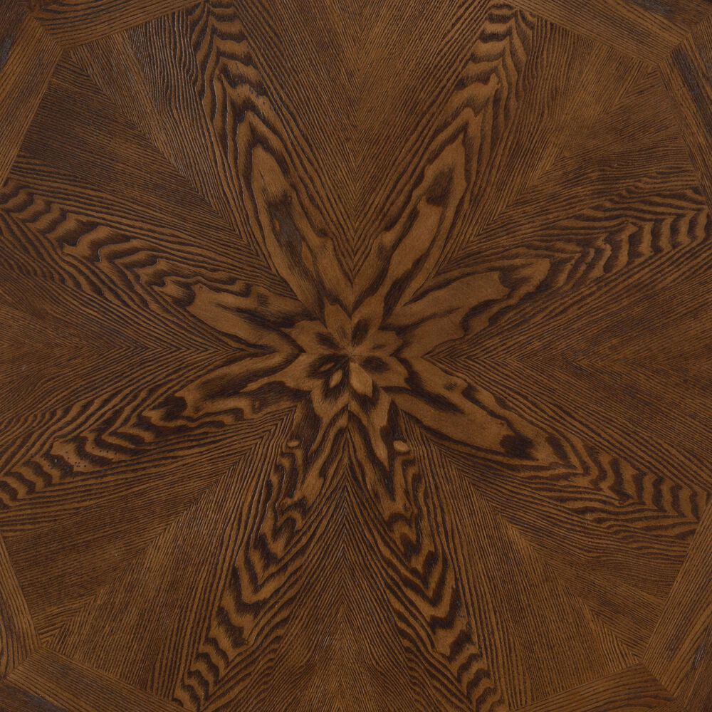 Linon Home Decor Franklin Cocktail Table in Umber Brown and Black, , large