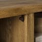 Walker Edison 58" Barn Door TV Stand with Side Doors in Barnwood, , large
