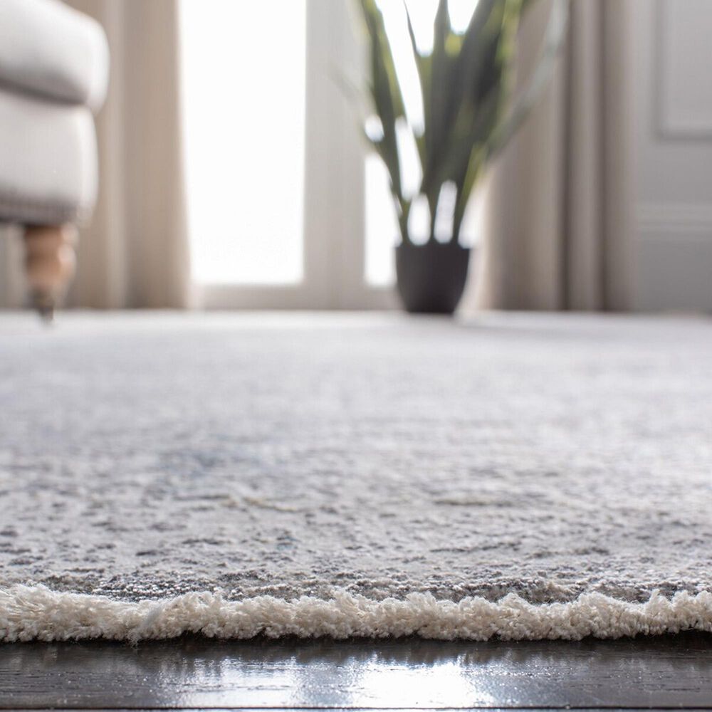 Safavieh Dream DRM407F 2&#39; x 8&#39; Grey and Ivory Runner, , large