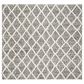 Safavieh Natura NAT711C 6" Square Ivory and Black Area Rug, , large