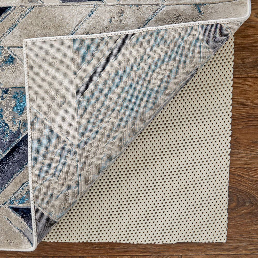 Feizy Indio 5&#39; x 8&#39; Navy and Beige Area Rug, , large