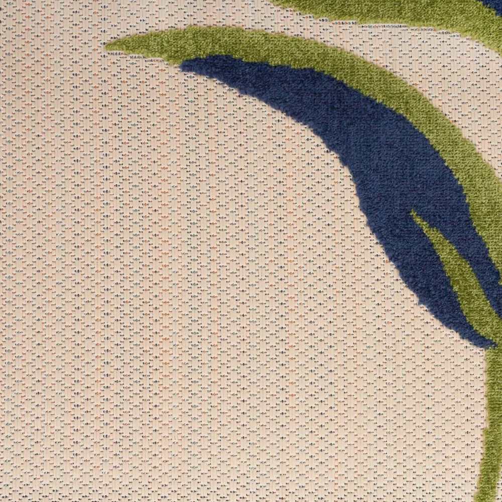Nourison Aloha 10&#39; Round Multicolor Indoor/Outdoor Area Rug, , large